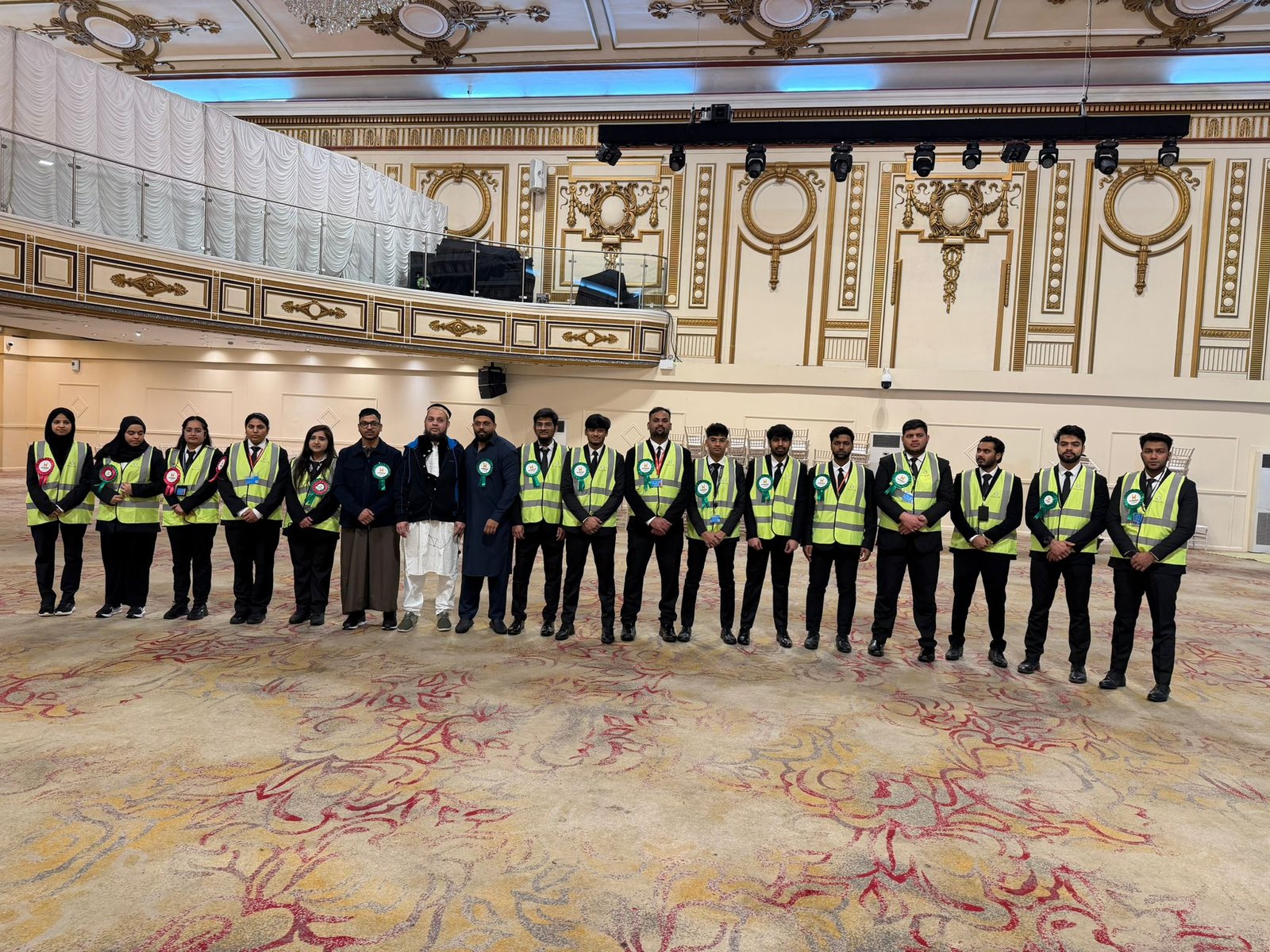 Luxury Ballroom Security Lineup
